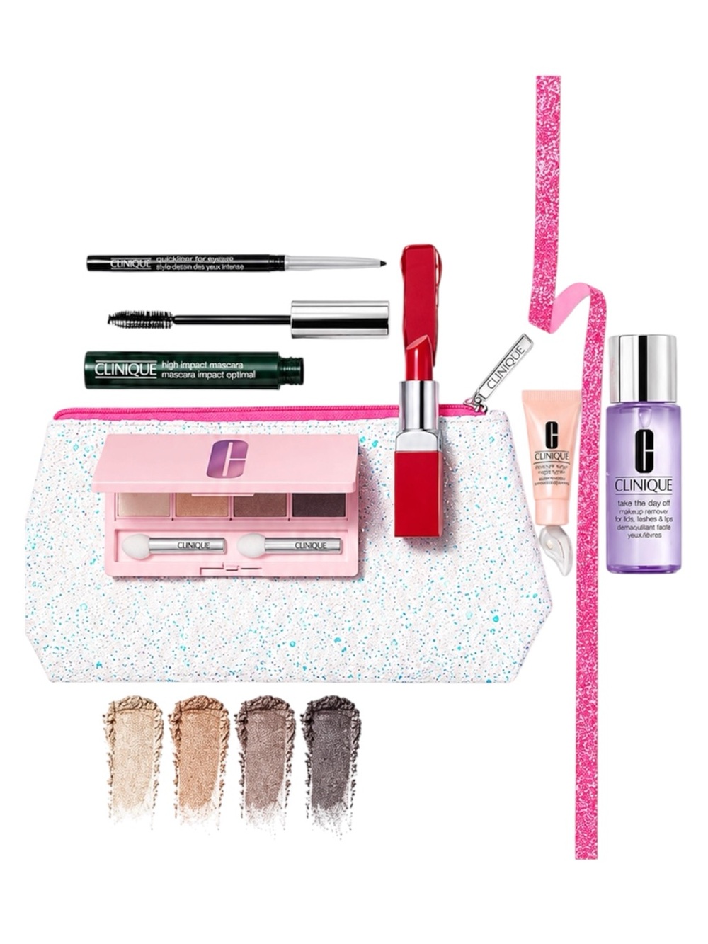 CLINIQUE MERRY & BRIGHT SET - 7 PIECES - BRAND NEW, NO BOX